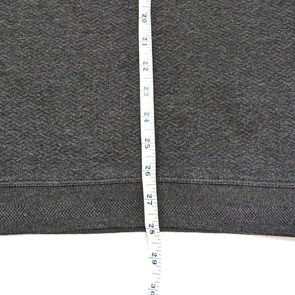 Ted Baker London Tricks Slim Fit Quilted Jersey Sweater Dark Gray Size US Large - Picture 9 of 10